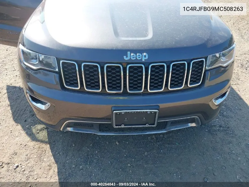 2021 Jeep Grand Cherokee Limited 4X4 VIN: 1C4RJFBG9MC508263 Lot: 40254843