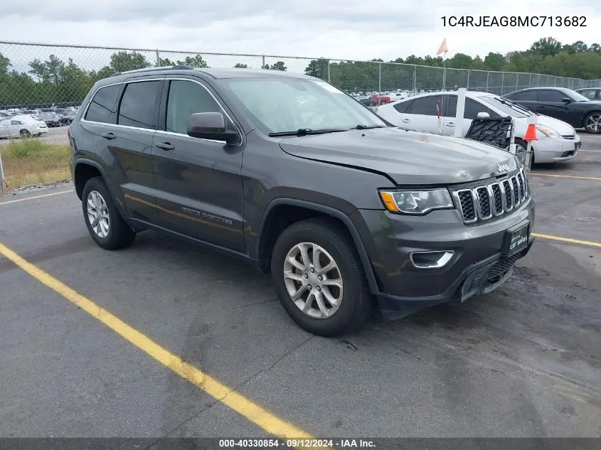 2021 Jeep Grand Cherokee Laredo E 4X2 VIN: 1C4RJEAG8MC713682 Lot: 40330854