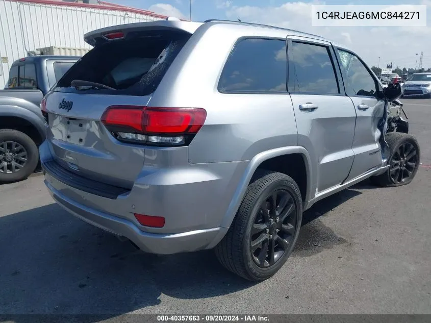 1C4RJEAG6MC844271 2021 Jeep Grand Cherokee Laredo X 4X2