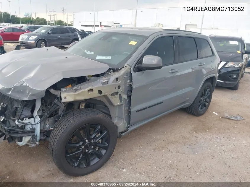 2021 Jeep Grand Cherokee Laredo X 4X2 VIN: 1C4RJEAG8MC713052 Lot: 40370965