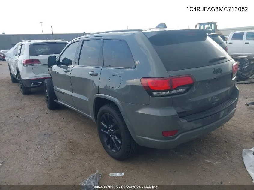 2021 Jeep Grand Cherokee Laredo X 4X2 VIN: 1C4RJEAG8MC713052 Lot: 40370965