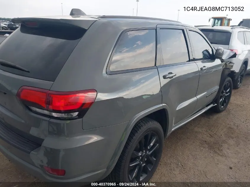 2021 Jeep Grand Cherokee Laredo X 4X2 VIN: 1C4RJEAG8MC713052 Lot: 40370965