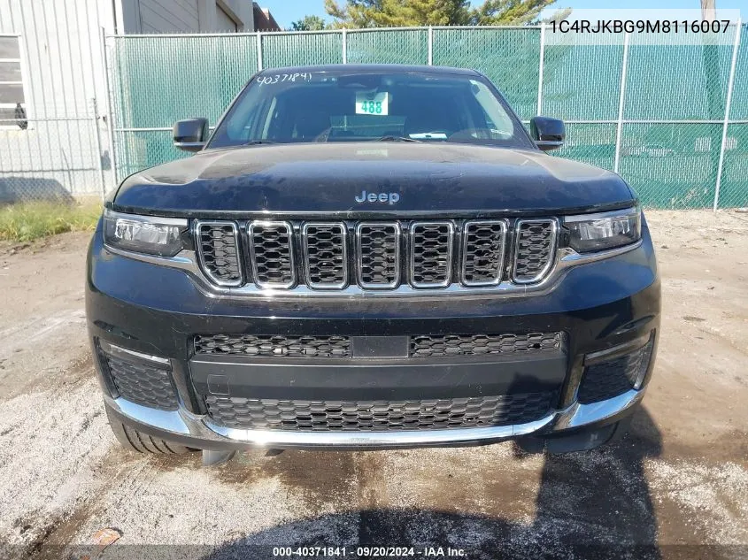 1C4RJKBG9M8116007 2021 Jeep Grand Cherokee L Limited 4X4