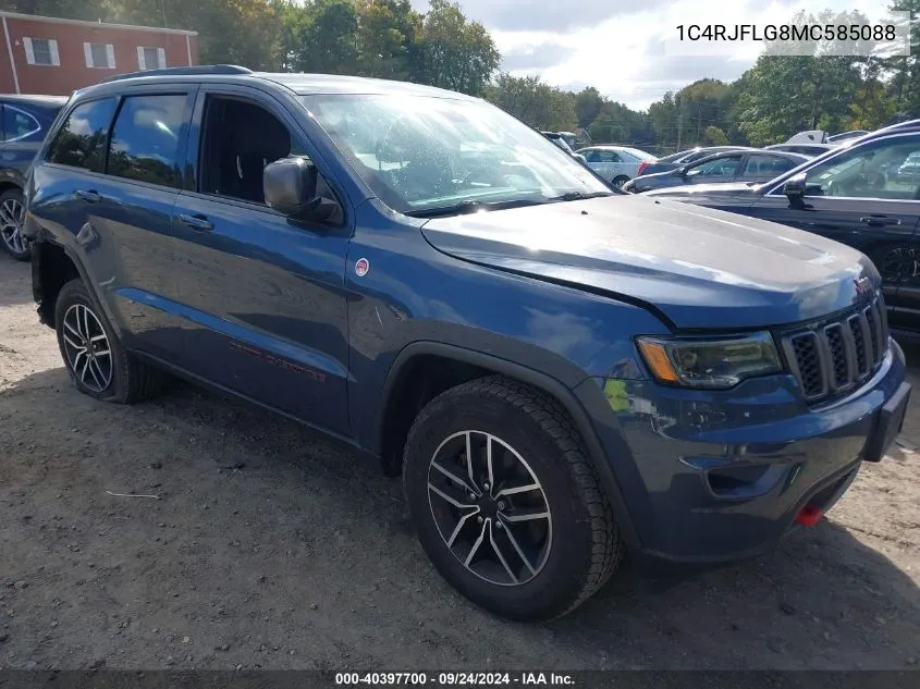 2021 Jeep Grand Cherokee Trailhawk 4X4 VIN: 1C4RJFLG8MC585088 Lot: 40397700