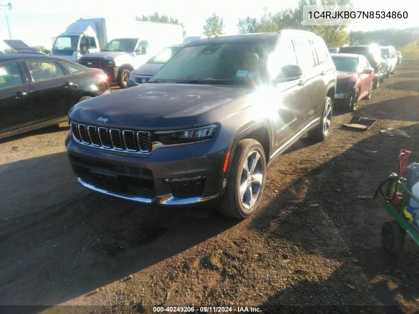 1C4RJKBG7N8534860 2022 Jeep Grand Cherokee L Limited