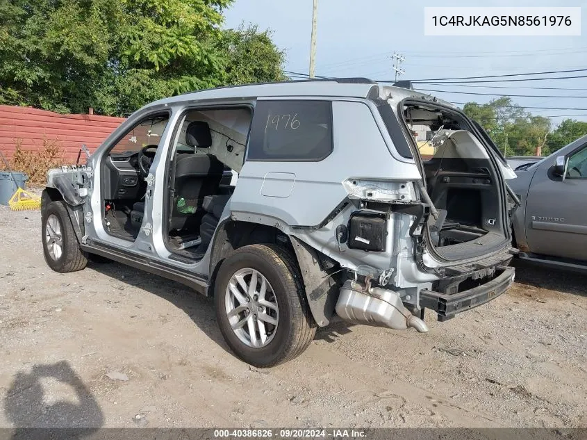 2022 Jeep Grand Cherokee L Laredo 4X4 VIN: 1C4RJKAG5N8561976 Lot: 40386826