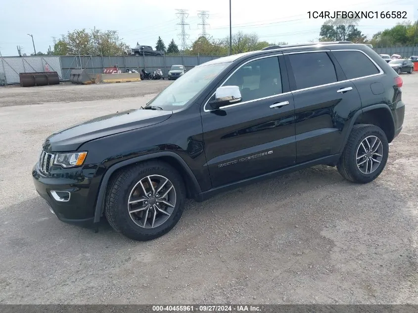 2022 Jeep Grand Cherokee Wk Limited 4X4 VIN: 1C4RJFBGXNC166582 Lot: 40455961