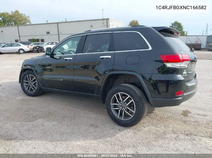 2022 Jeep Grand Cherokee Wk Limited 4X4 VIN: 1C4RJFBGXNC166582 Lot: 40455961