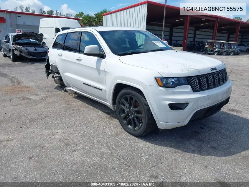 1C4RJEAG8NC155575 2022 Jeep Grand Cherokee Wk Laredo X 4X2