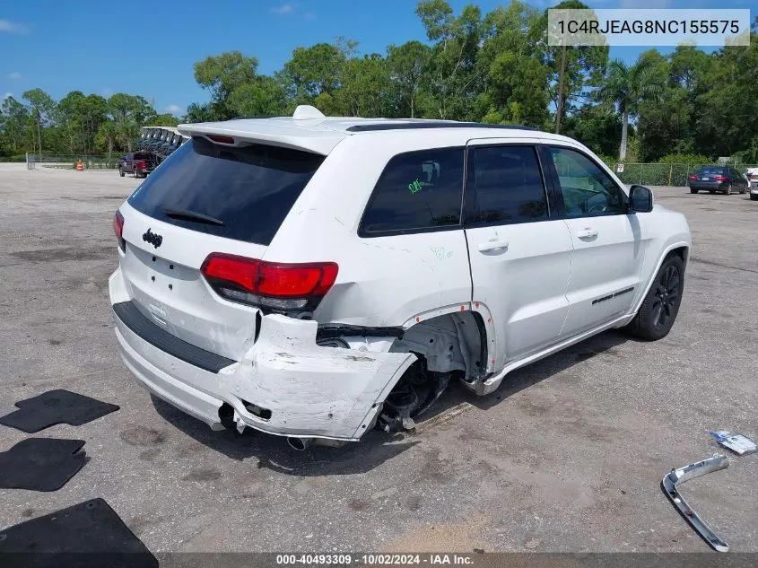 2022 Jeep Grand Cherokee Wk Laredo X 4X2 VIN: 1C4RJEAG8NC155575 Lot: 40493309