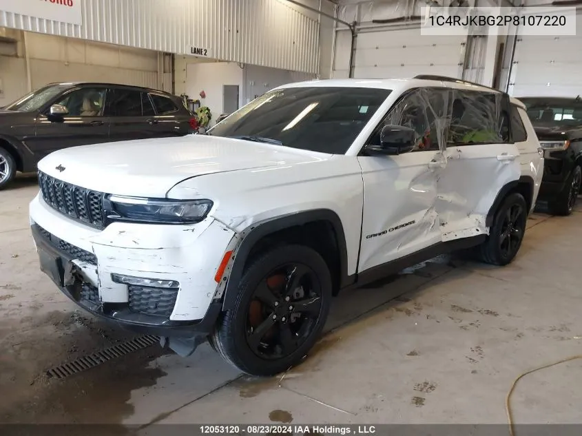 2023 Jeep Grand Cherokee L Limited VIN: 1C4RJKBG2P8107220 Lot: 12053120