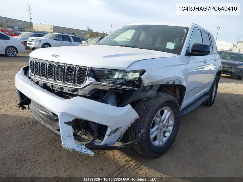 2023 Jeep Grand Cherokee Laredo/Altitude VIN: 1C4RJHAG7PC640410 Lot: 12127826