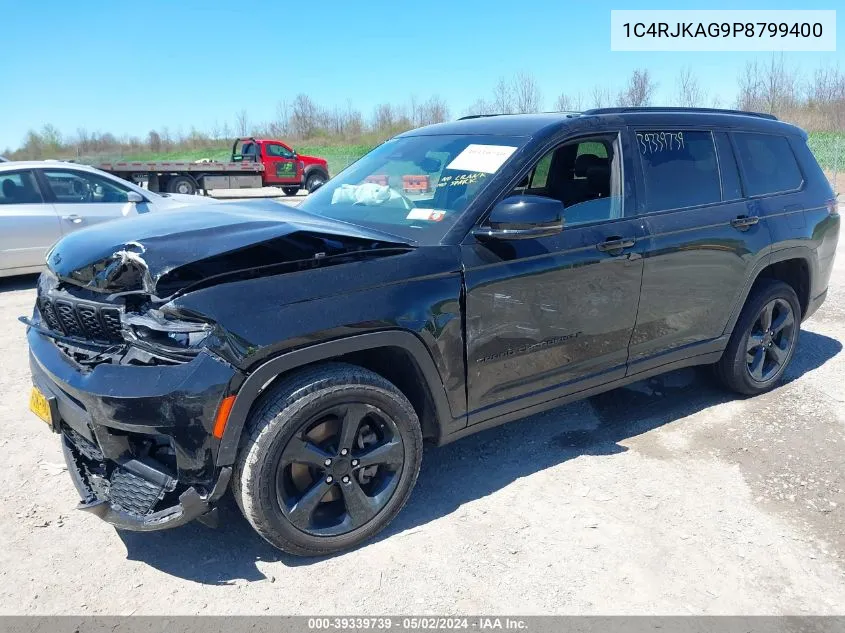 2023 Jeep Grand Cherokee L Altitude 4X4 VIN: 1C4RJKAG9P8799400 Lot: 39339739