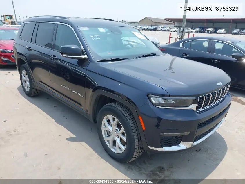 2023 Jeep Grand Cherokee L Limited 4X4 VIN: 1C4RJKBGXP8753329 Lot: 39494930