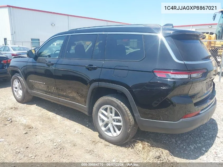 2023 Jeep Grand Cherokee L Laredo 4X2 VIN: 1C4RJJAGXP8867021 Lot: 39584770