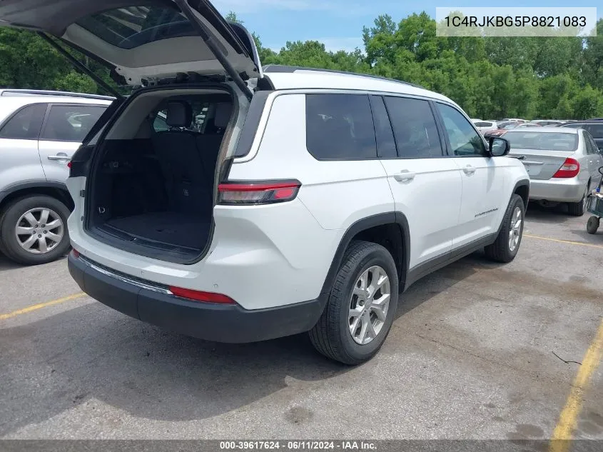 2023 Jeep Grand Cherokee L Limited 4X4 VIN: 1C4RJKBG5P8821083 Lot: 39617624