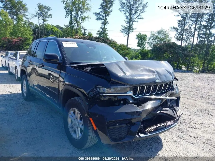 2023 Jeep Grand Cherokee Laredo 4X4 VIN: 1C4RJHAGXPC593129 Lot: 39699069