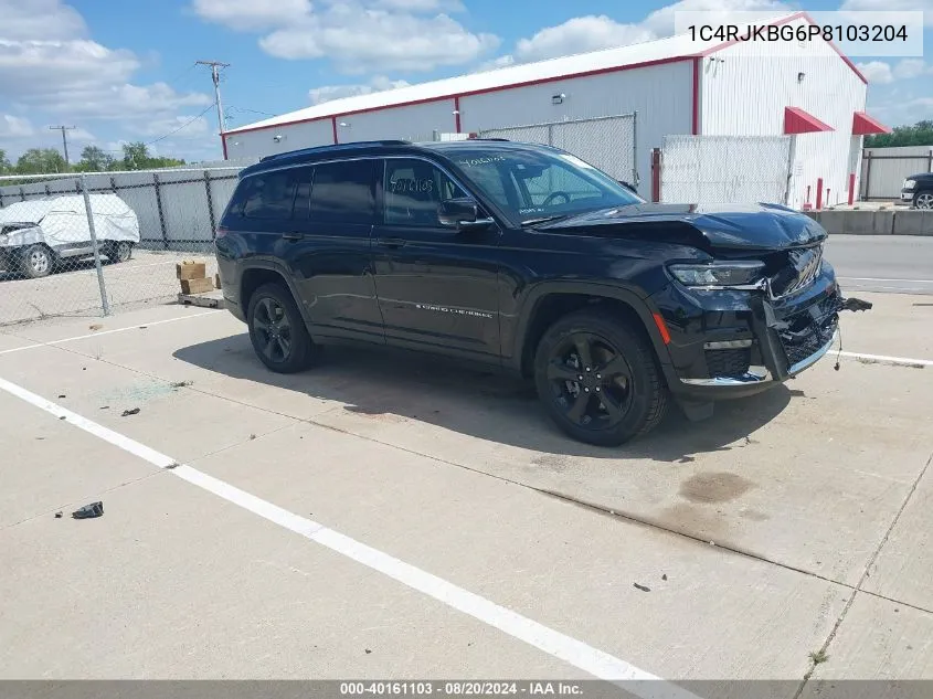 2023 Jeep Grand Cherokee L Limited 4X4 VIN: 1C4RJKBG6P8103204 Lot: 40161103