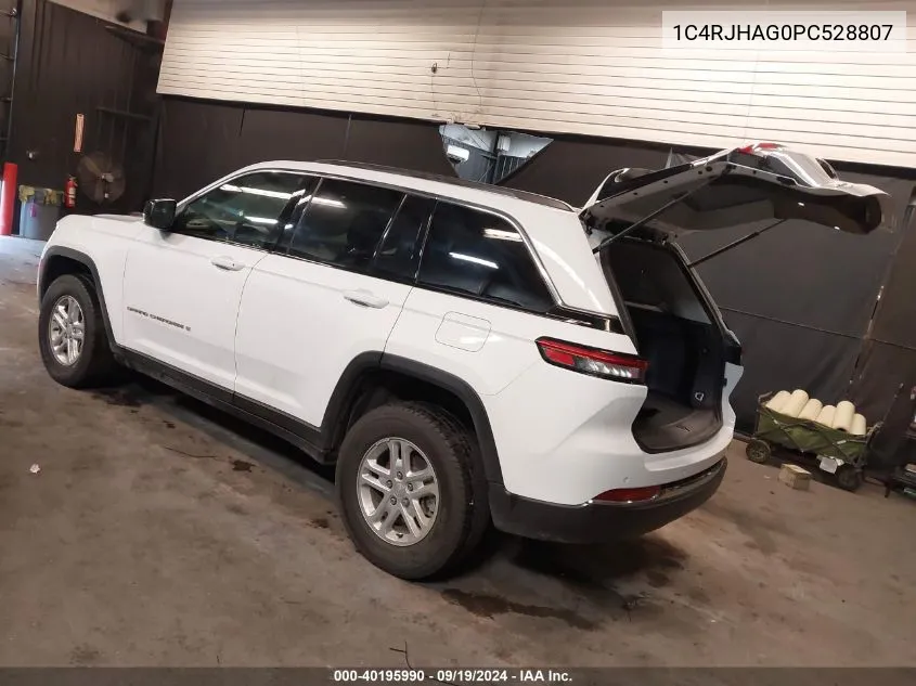 2023 Jeep Grand Cherokee Laredo 4X4 VIN: 1C4RJHAG0PC528807 Lot: 40195990