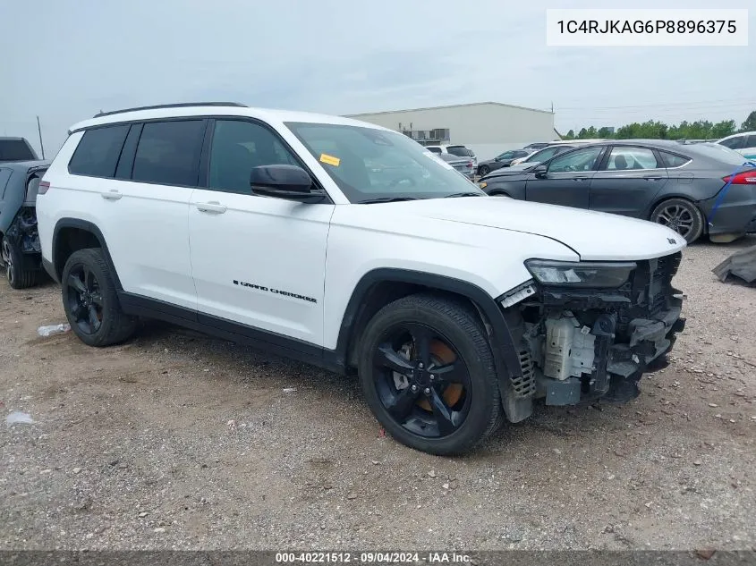 2023 Jeep Grand Cherokee L Altitude 4X4 VIN: 1C4RJKAG6P8896375 Lot: 40221512