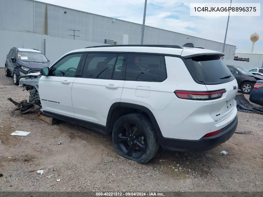 2023 Jeep Grand Cherokee L Altitude 4X4 VIN: 1C4RJKAG6P8896375 Lot: 40221512