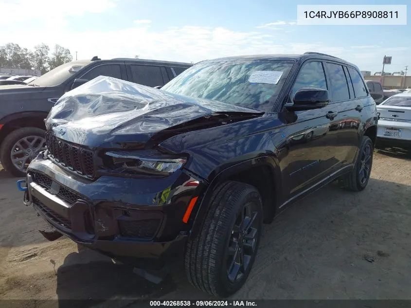 2023 Jeep Grand Cherokee 4Xe 30Th Anniversary VIN: 1C4RJYB66P8908811 Lot: 40268538