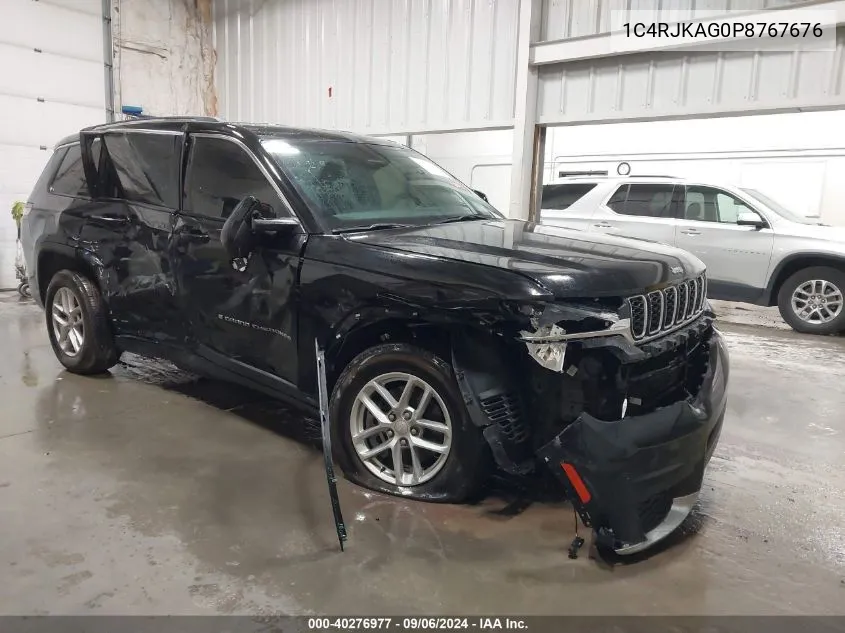 1C4RJKAG0P8767676 2023 Jeep Grand Cherokee L Laredo 4X4