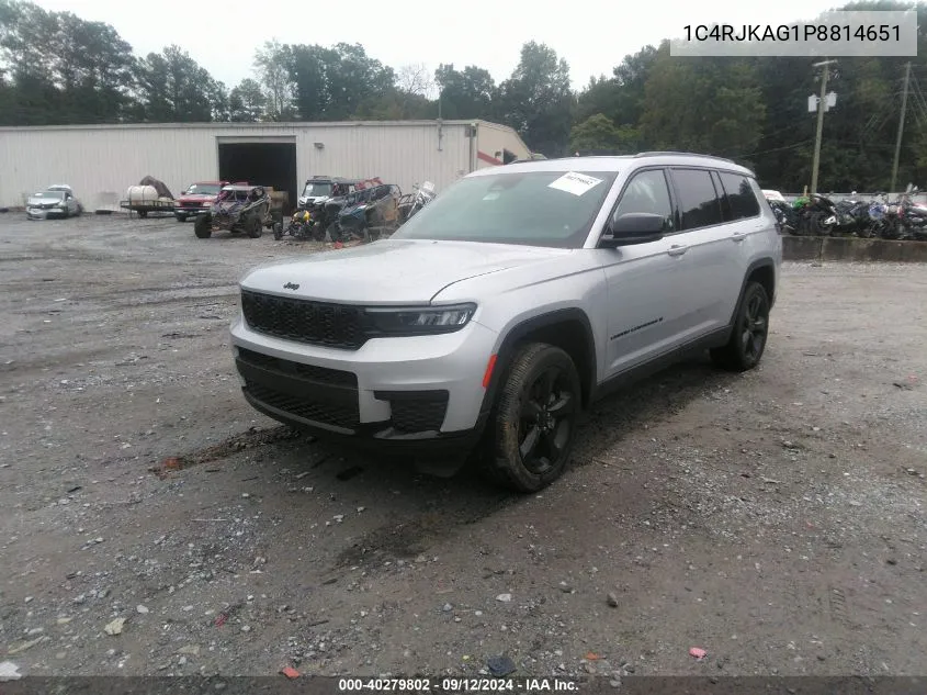 1C4RJKAG1P8814651 2023 Jeep Grand Cherokee L Altitude 4X4