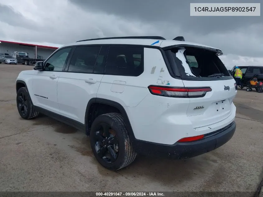 2023 Jeep Grand Cherokee L Altitude 4X2 VIN: 1C4RJJAG5P8902547 Lot: 40291047