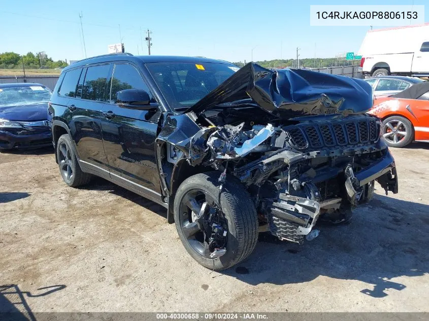 2023 Jeep Grand Cherokee L Altitude 4X4 VIN: 1C4RJKAG0P8806153 Lot: 40300658