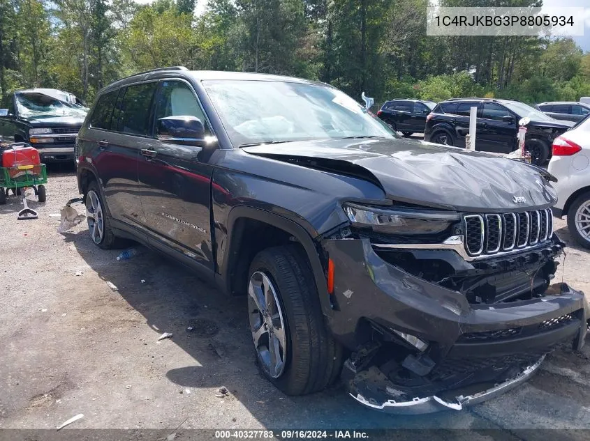 2023 Jeep Grand Cherokee L Limited 4X4 VIN: 1C4RJKBG3P8805934 Lot: 40327783