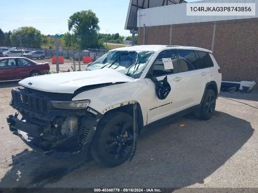 2023 Jeep Grand Cherokee L Altitude 4X4 VIN: 1C4RJKAG3P8743856 Lot: 40348779