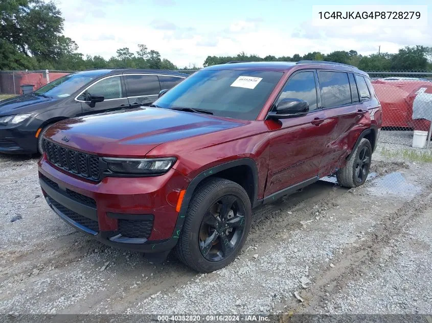 2023 Jeep Grand Cherokee L Altitude 4X4 VIN: 1C4RJKAG4P8728279 Lot: 40352820