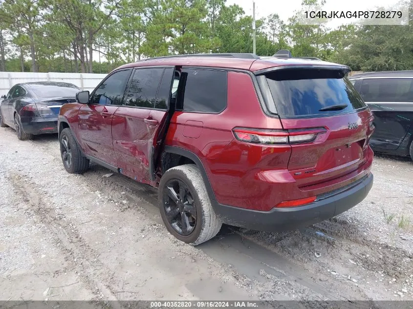 2023 Jeep Grand Cherokee L Altitude 4X4 VIN: 1C4RJKAG4P8728279 Lot: 40352820