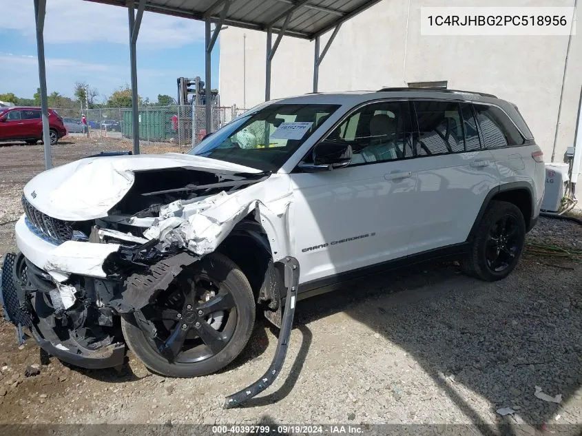 2023 Jeep Grand Cherokee Limited 4X4 VIN: 1C4RJHBG2PC518956 Lot: 40392799