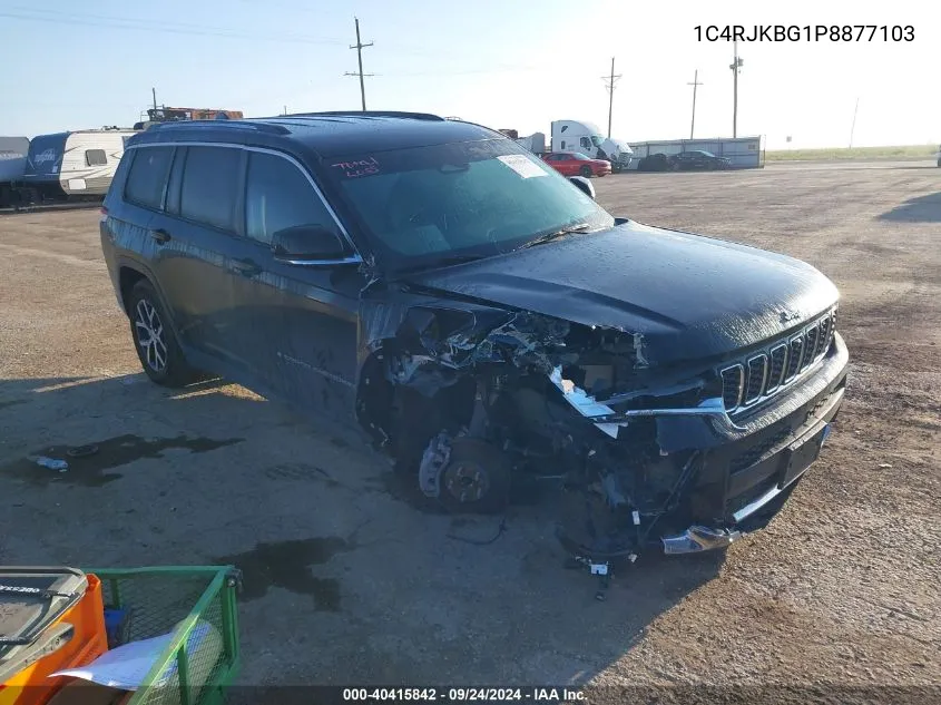 1C4RJKBG1P8877103 2023 Jeep Grand Cherokee L Limited