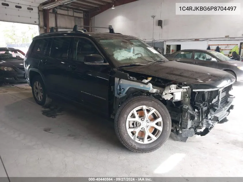 2023 Jeep Grand Cherokee L Limited 4X4 VIN: 1C4RJKBG6P8704497 Lot: 40440564