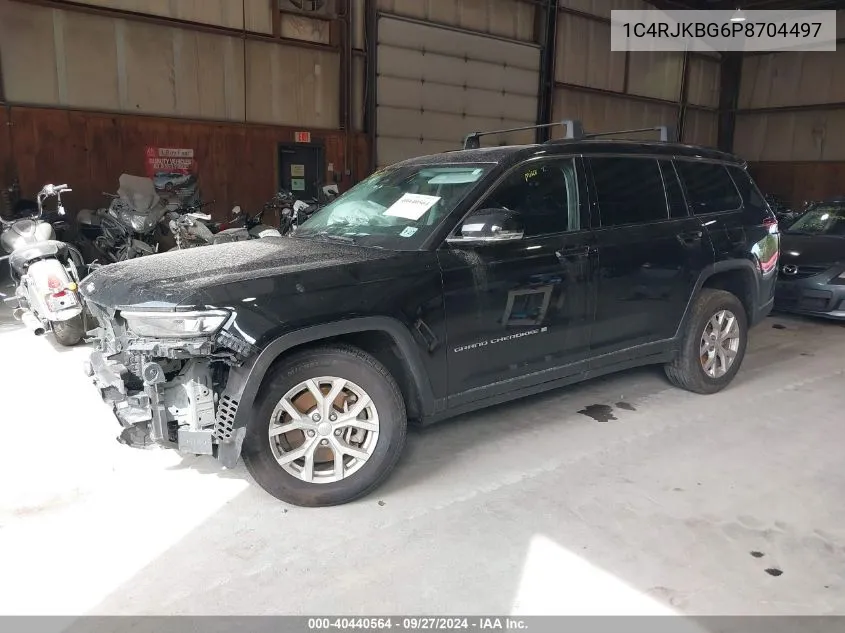 1C4RJKBG6P8704497 2023 Jeep Grand Cherokee L Limited 4X4