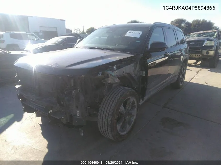 2023 Jeep Grand Cherokee L Altitude 4X4 VIN: 1C4RJKAG4P8894866 Lot: 40446046