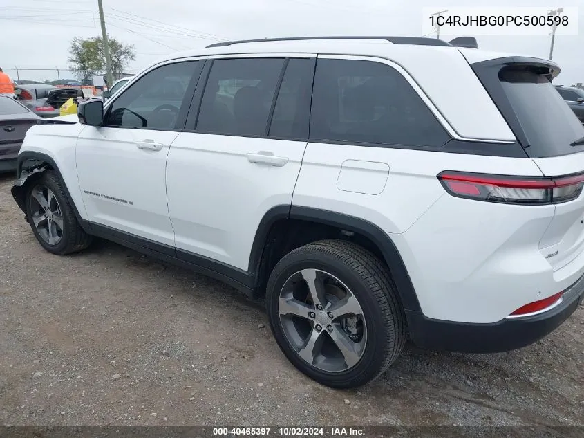 2023 Jeep Grand Cherokee Limited 4X4 VIN: 1C4RJHBG0PC500598 Lot: 40465397