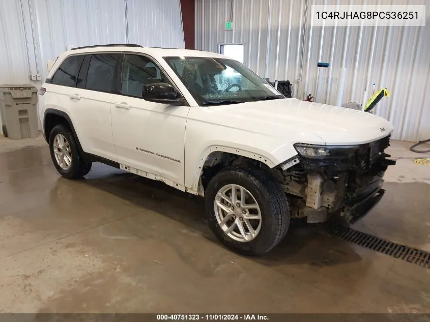 2023 Jeep Grand Cherokee Laredo 4X4 VIN: 1C4RJHAG8PC536251 Lot: 40751323