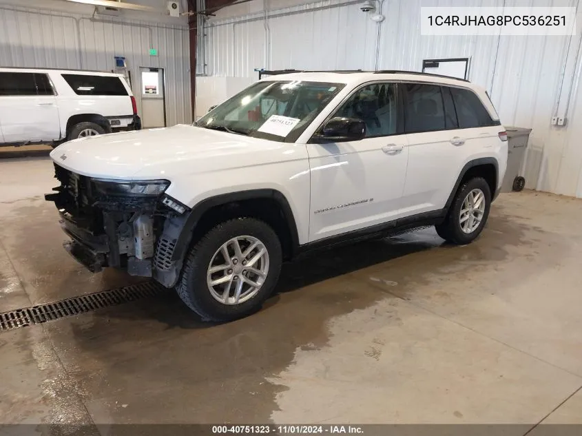 2023 Jeep Grand Cherokee Laredo 4X4 VIN: 1C4RJHAG8PC536251 Lot: 40751323