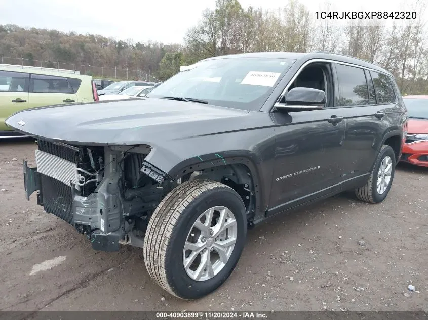 2023 Jeep Grand Cherokee L Limited 4X4 VIN: 1C4RJKBGXP8842320 Lot: 40903899