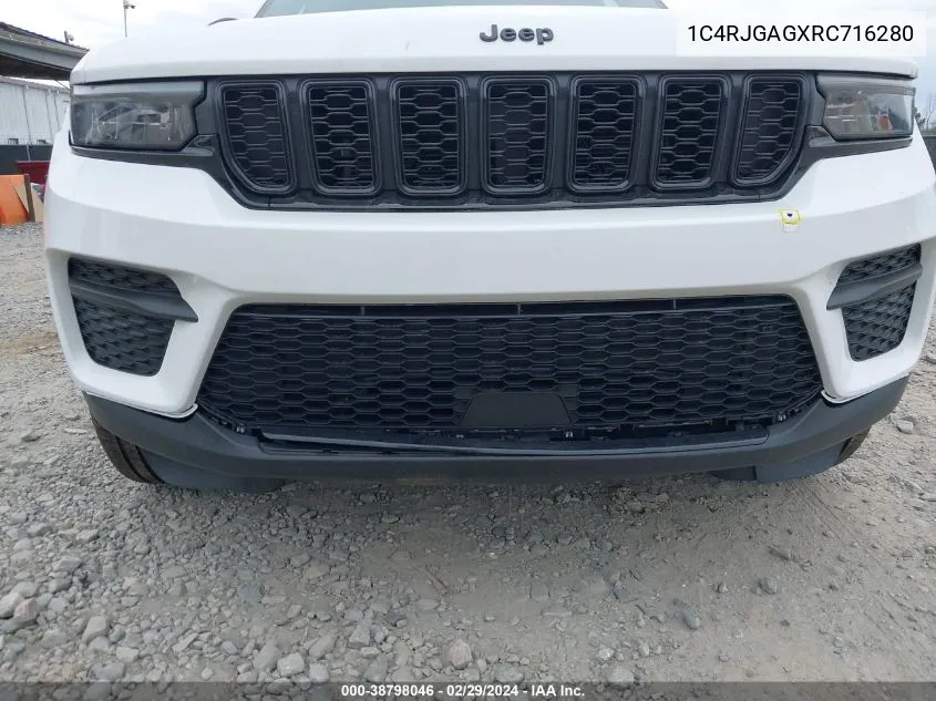 2024 Jeep Grand Cherokee Altitude 4X2 VIN: 1C4RJGAGXRC716280 Lot: 38798046