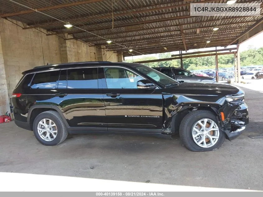 2024 Jeep Grand Cherokee L Limited VIN: 1C4RJKBGXR8928844 Lot: 40139158