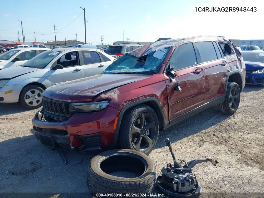 1C4RJKAG2R8948443 2024 Jeep Grand Cherokee L Laredo