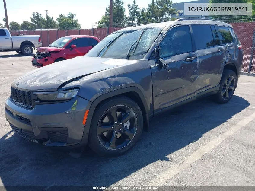 2024 Jeep Grand Cherokee L Altitude X 4X4 VIN: 1C4RJKAG0R8919541 Lot: 40233589