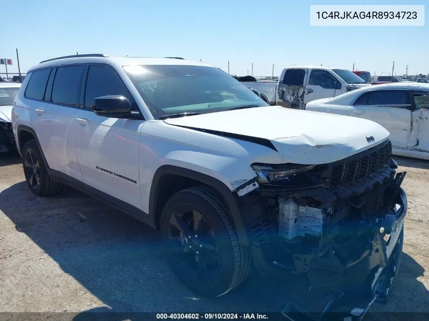 1C4RJKAG4R8934723 2024 Jeep Grand Cherokee L Laredo