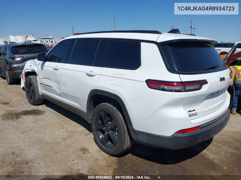 1C4RJKAG4R8934723 2024 Jeep Grand Cherokee L Laredo