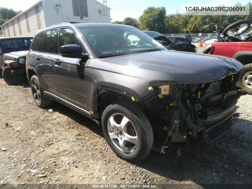 2024 Jeep Grand Cherokee Altitude 4X4 VIN: 1C4RJHAG2RC206091 Lot: 40307706